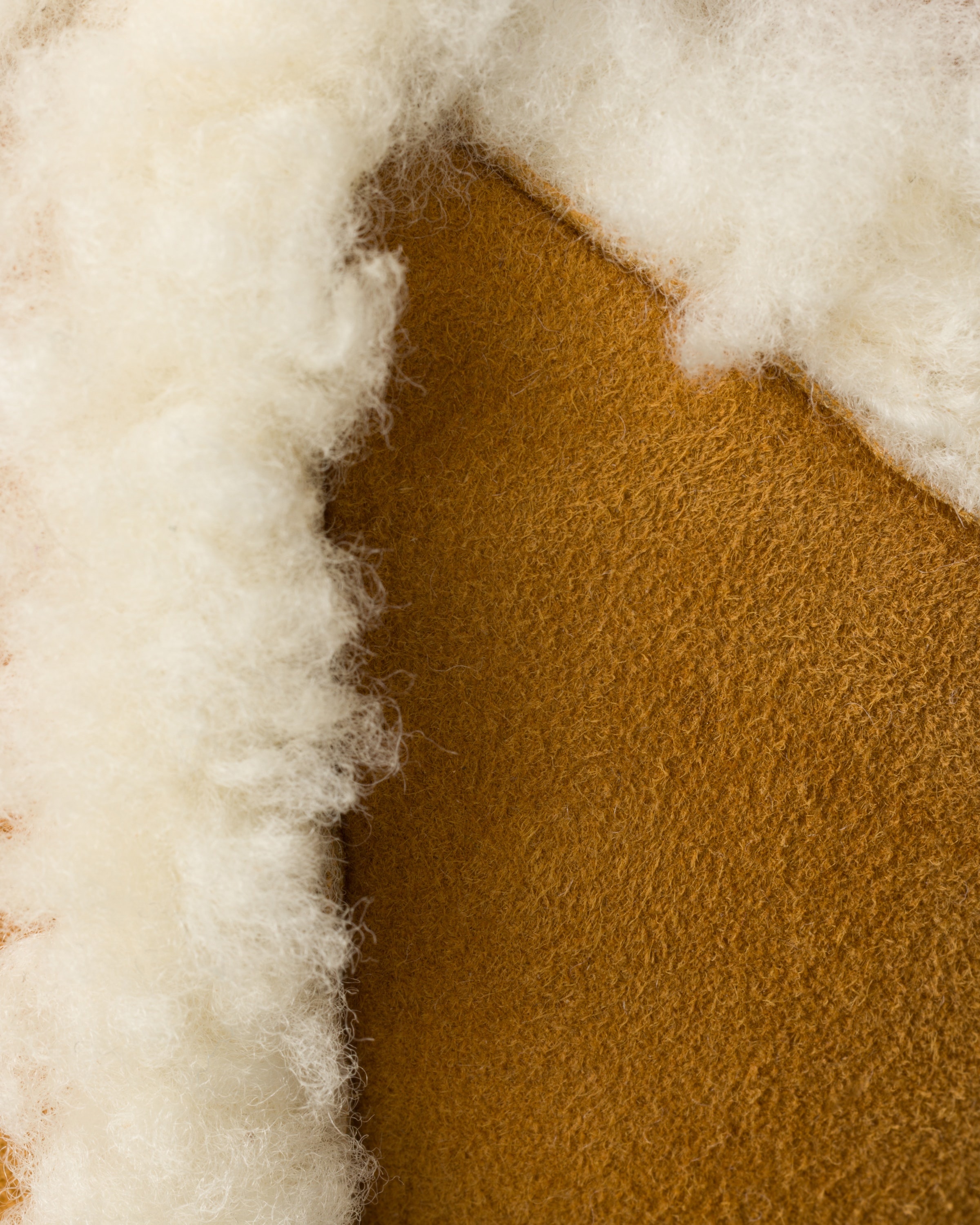 Suede shearling baseball cap - 4