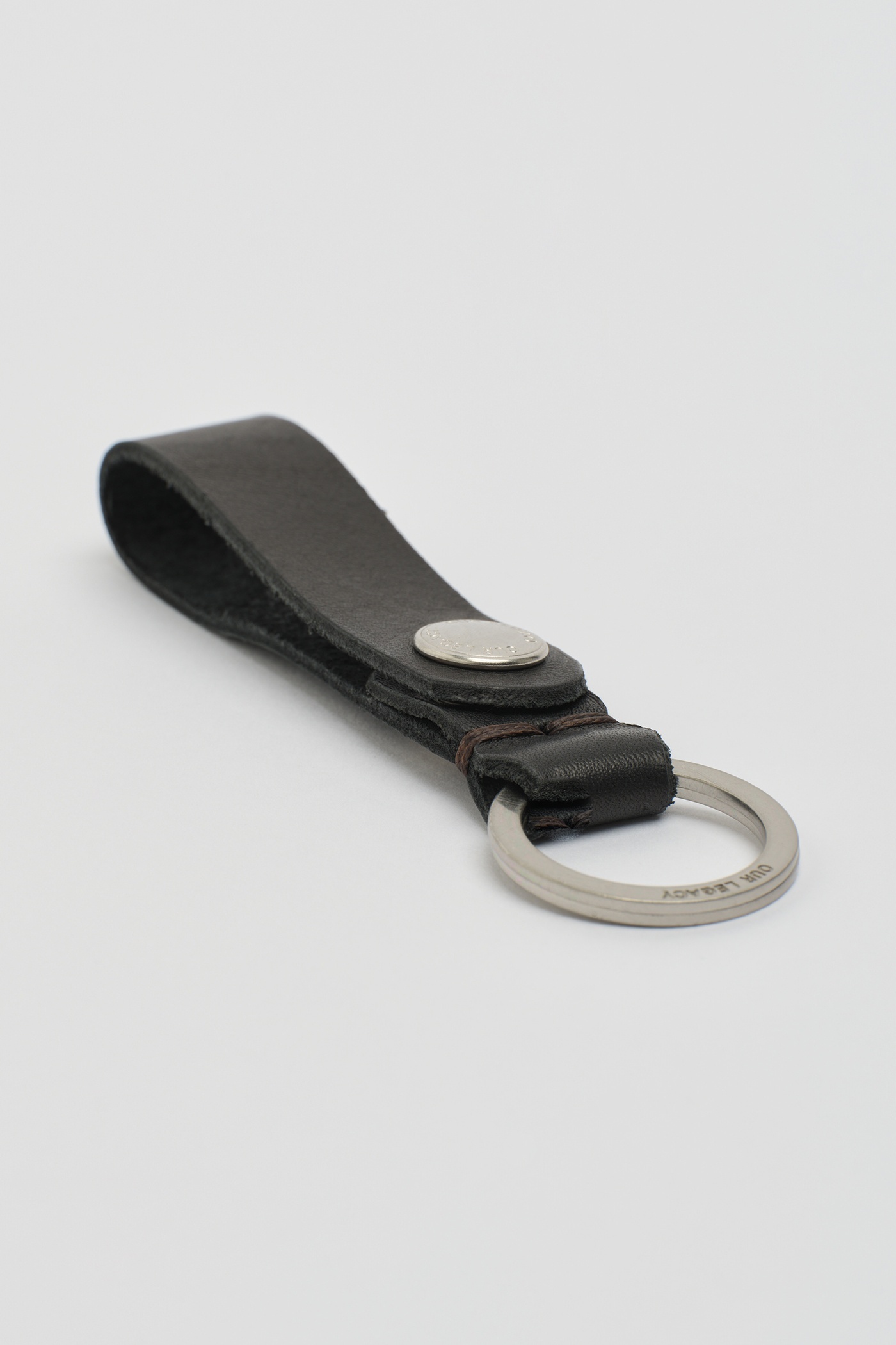 Key Holder Black Leather - 2