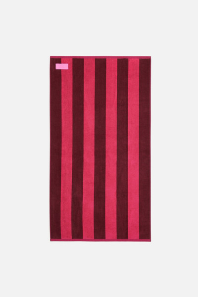 AMI Paris Striped Beach Towel outlook