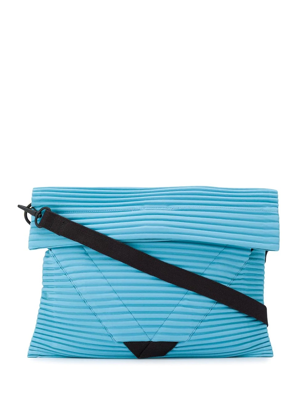 pleated detail shoulder bag - 1