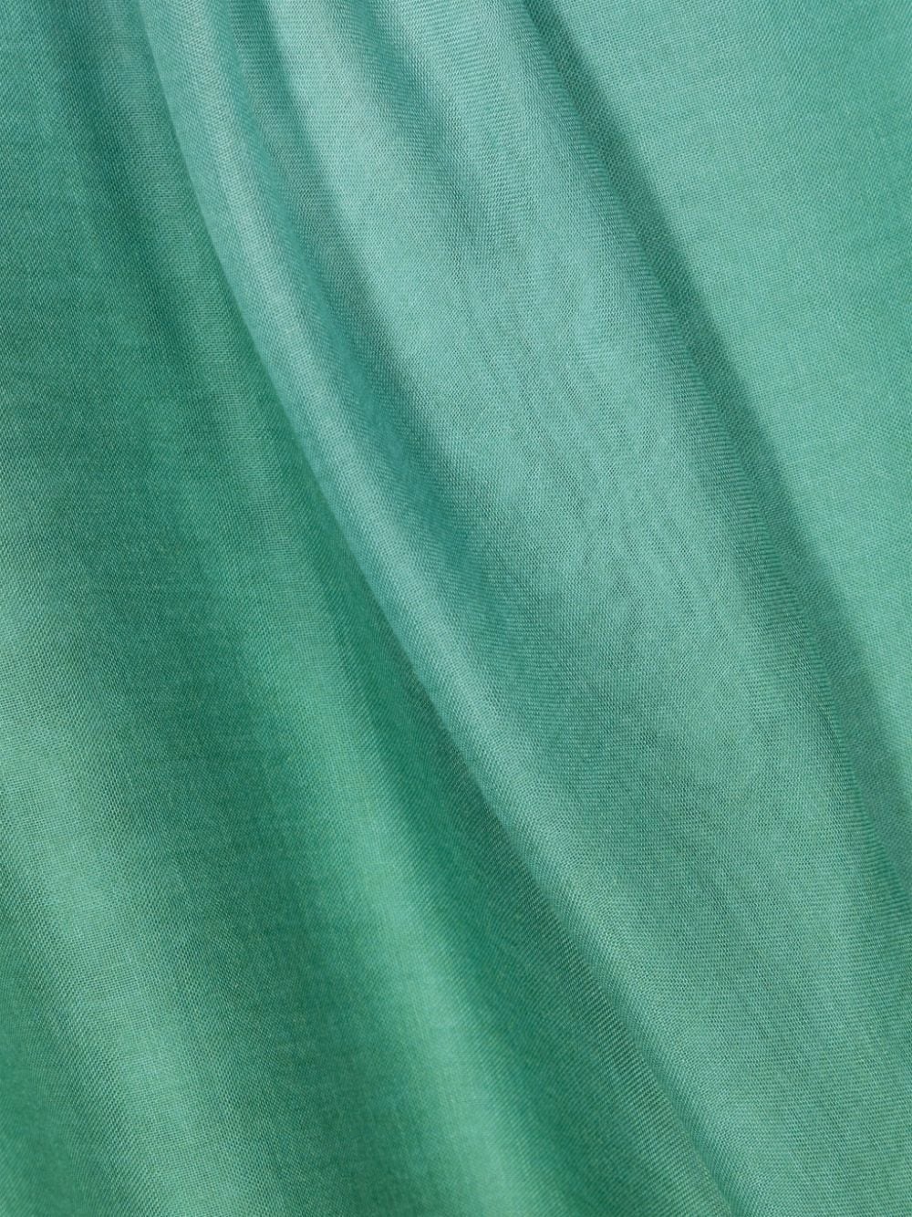 ombrÃ©-effect frayed-edge scarf - 2