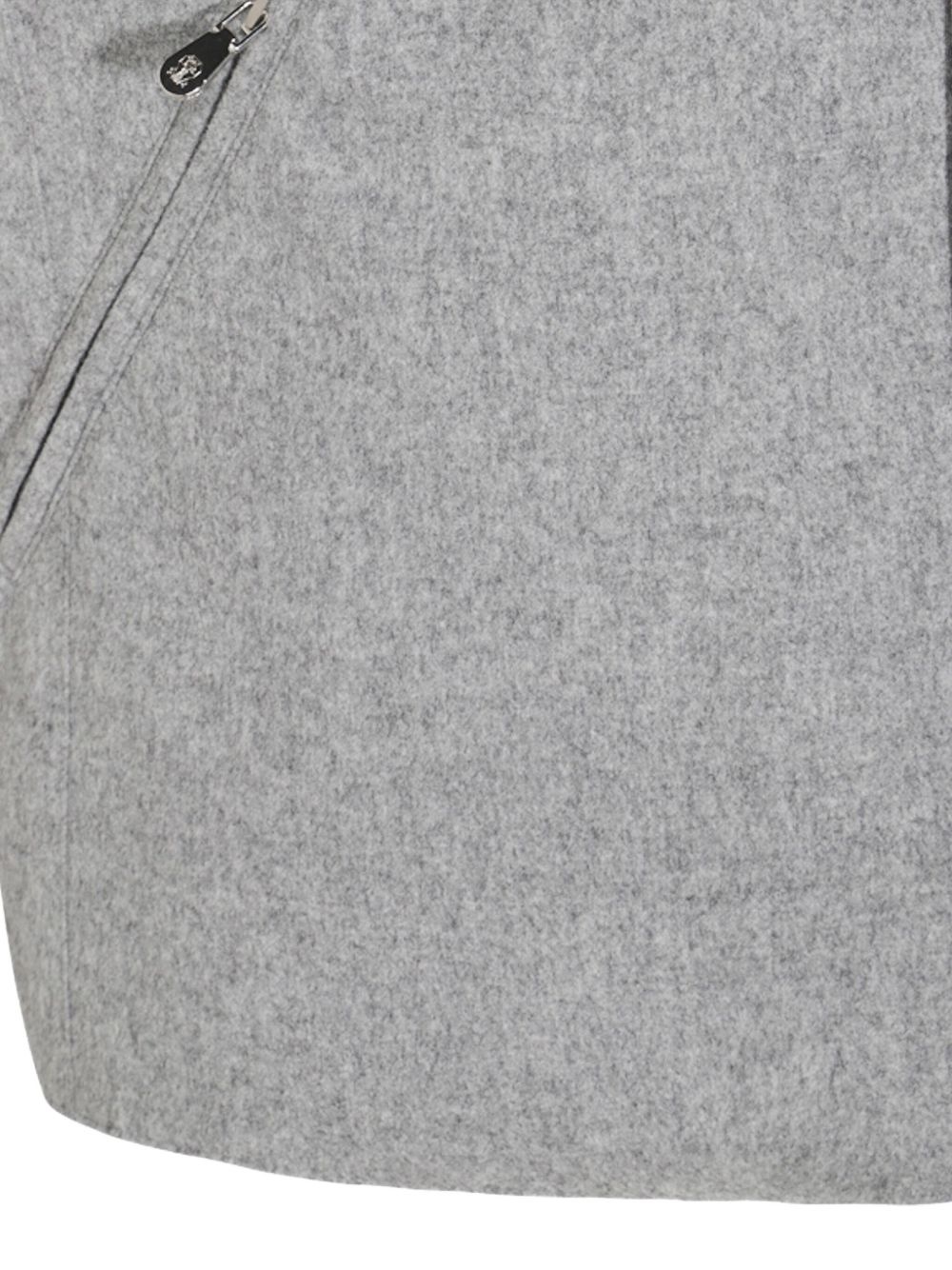 hooded buttoned gilet - 4