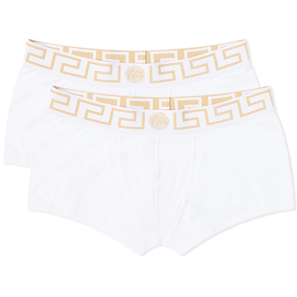 Versace Greek Logo Waistband Boxer Trunk - 2 Pack - 1