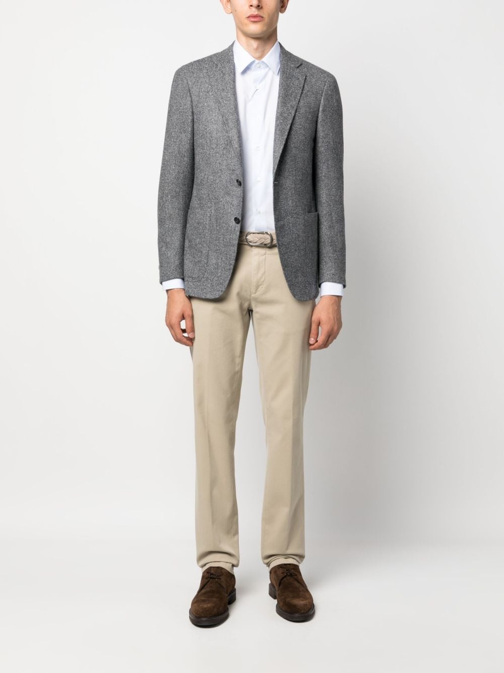 long-sleeve cotton shirt - 2