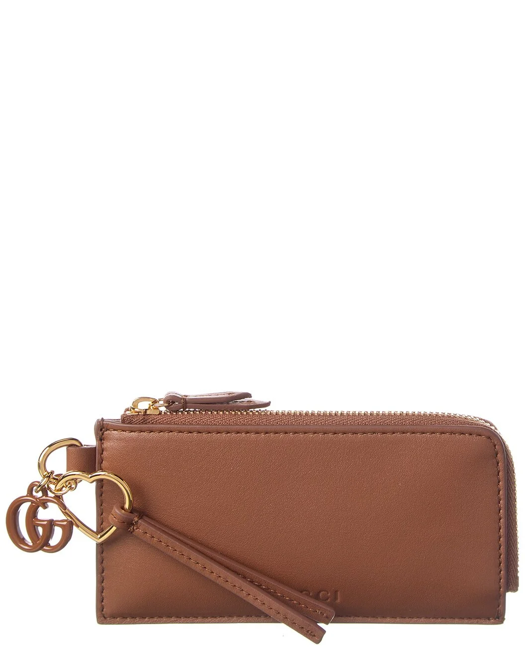 Gucci Double G Leather Card Case - 1