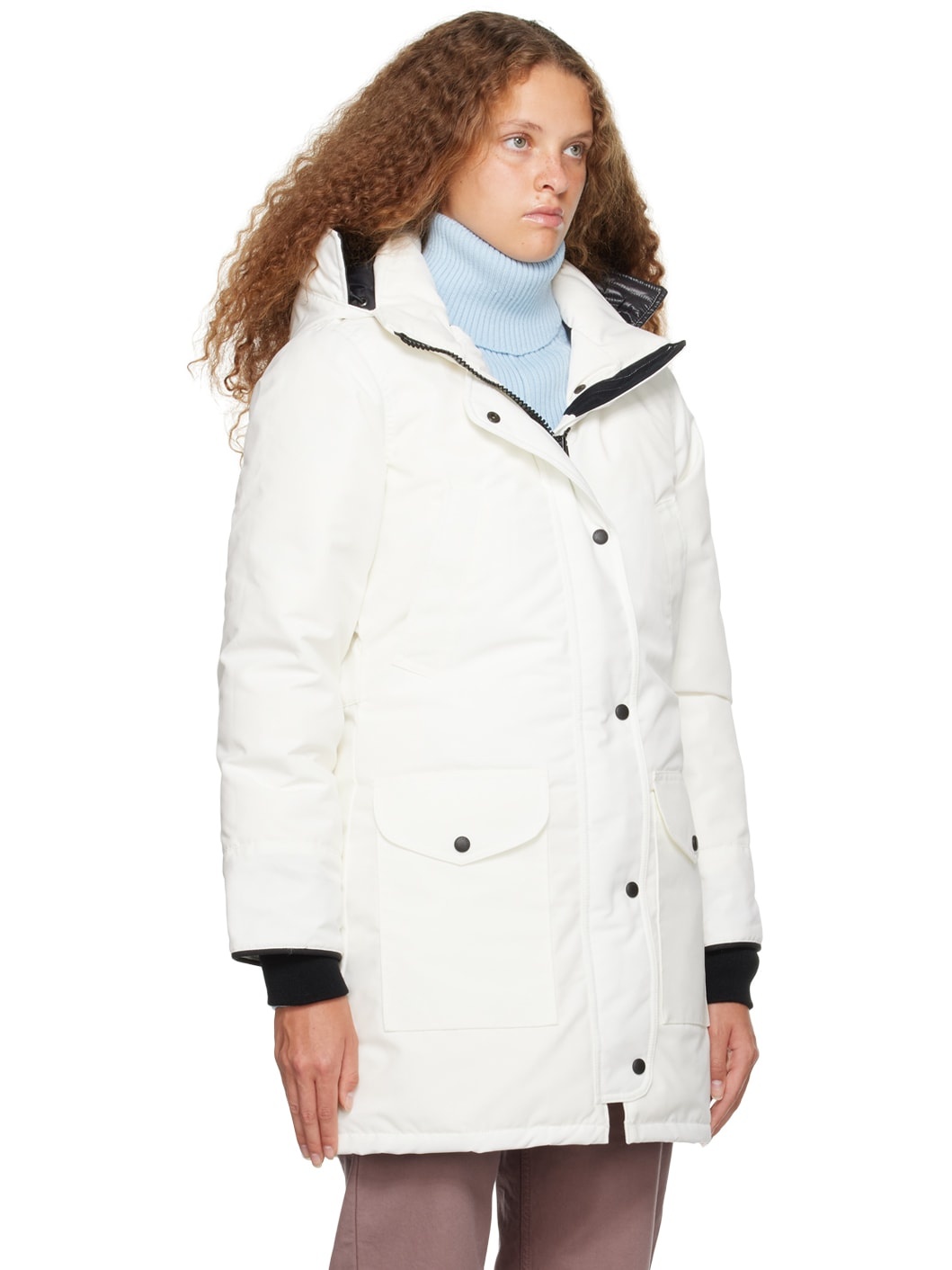 White Trillium Down Jacket - 2