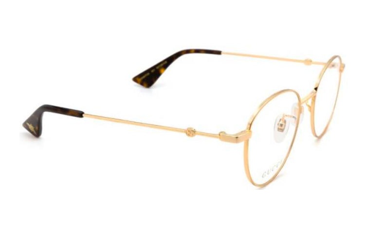 (WMNS) Gucci Bee Webbing Optical Frame Gold Color GG0607OK-001 - 3