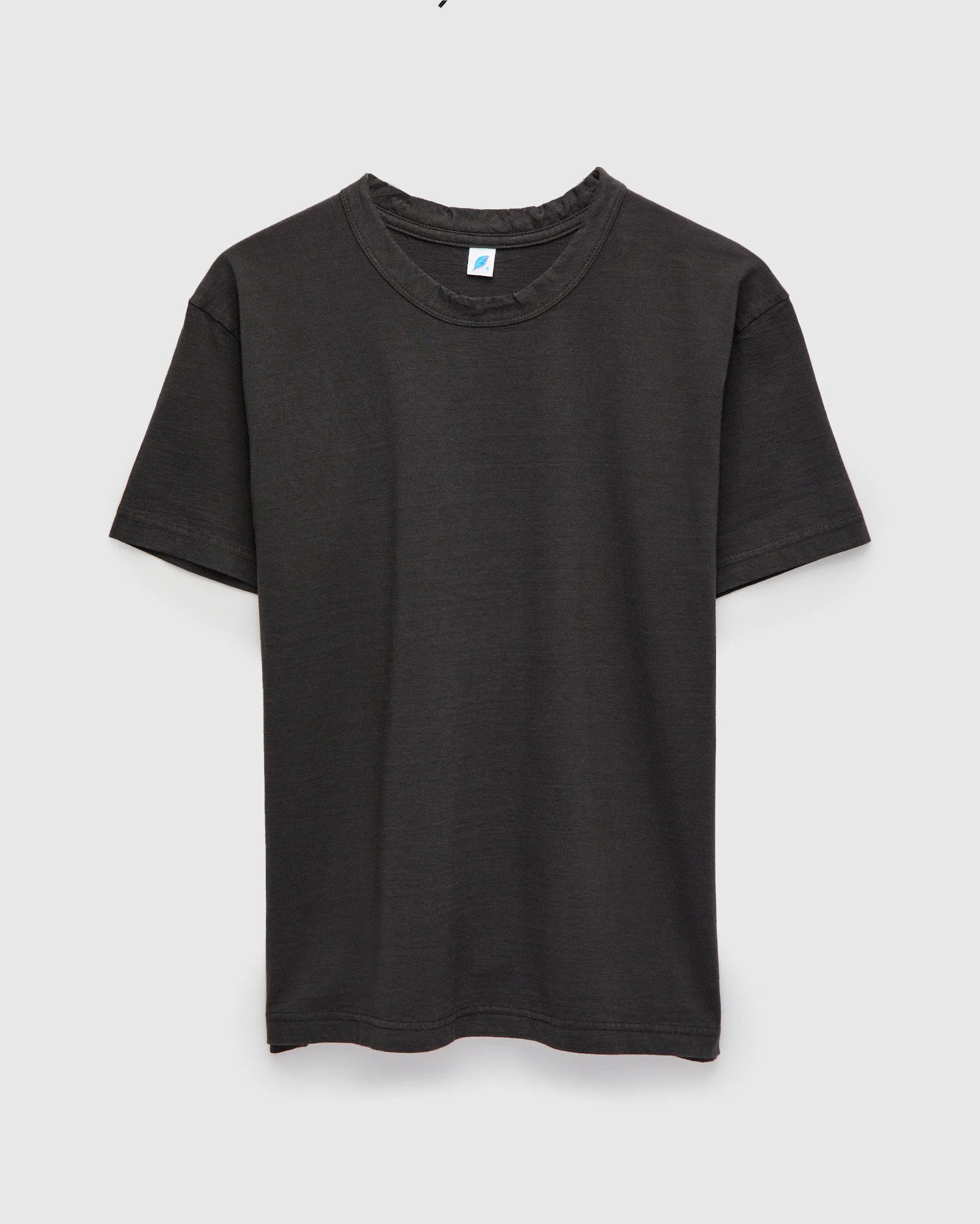 Jersey Slub T-Shirt in Charcoal Grey - 1