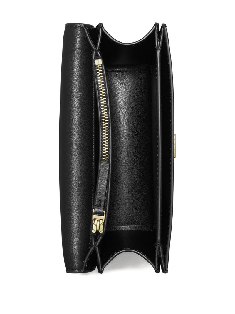 Eleanor logo-embellishment shoulder bag 5