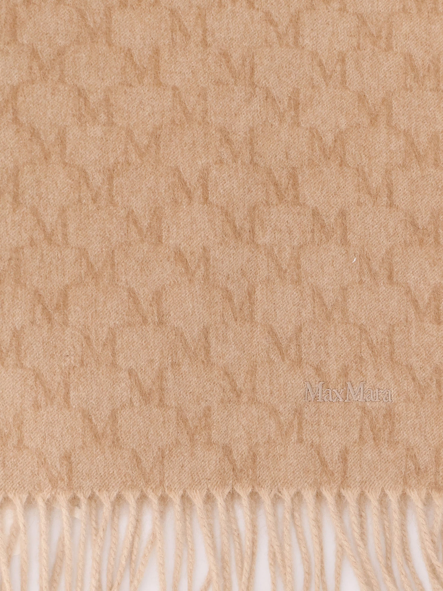 Logo Camel Scarf With All-Over Logo - 2