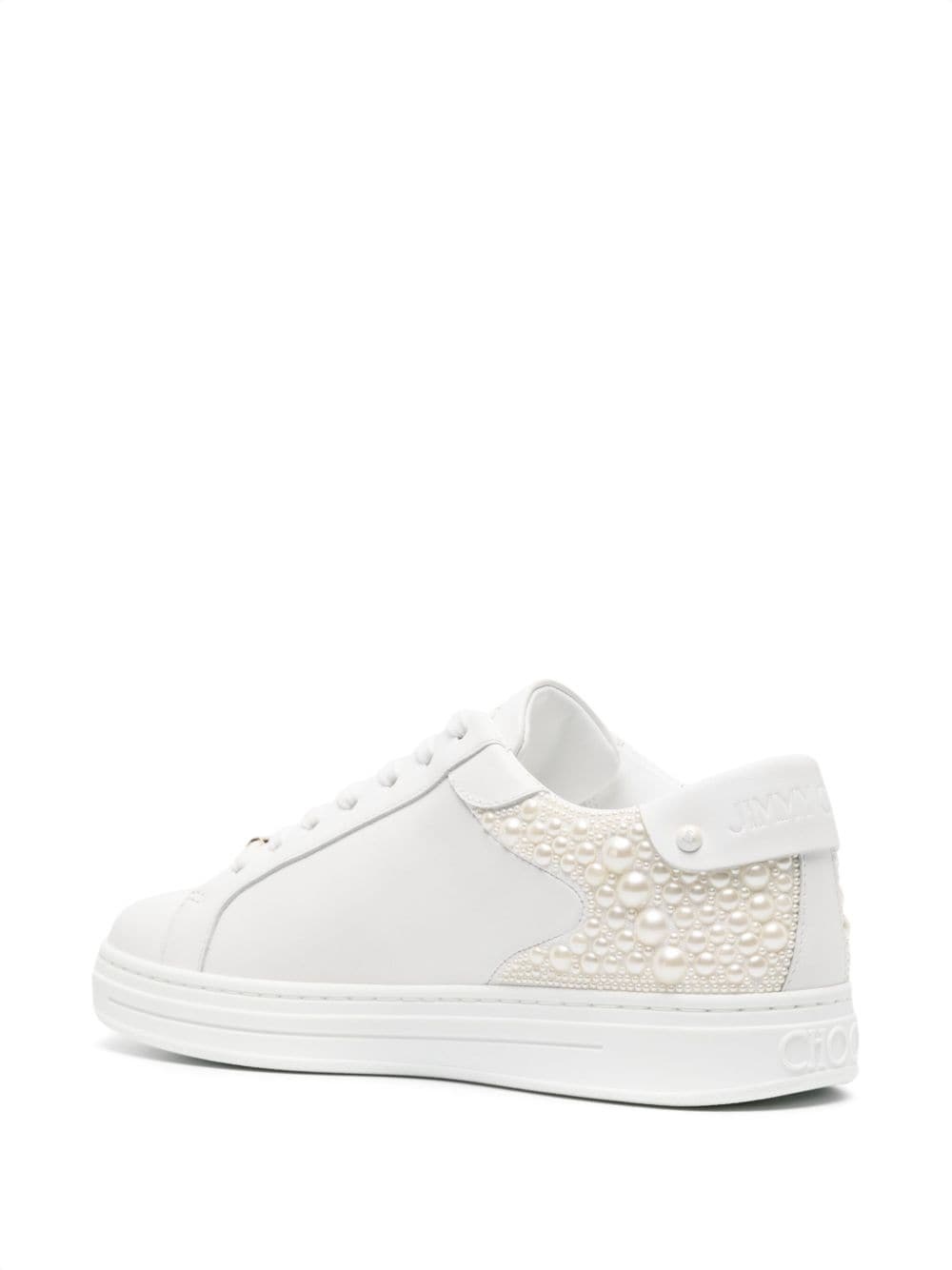Rome/F pearl-embellished sneakers - 3