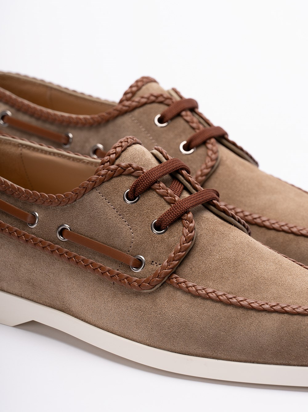 `Boat Shoe` Lace-Up Shoes - 5