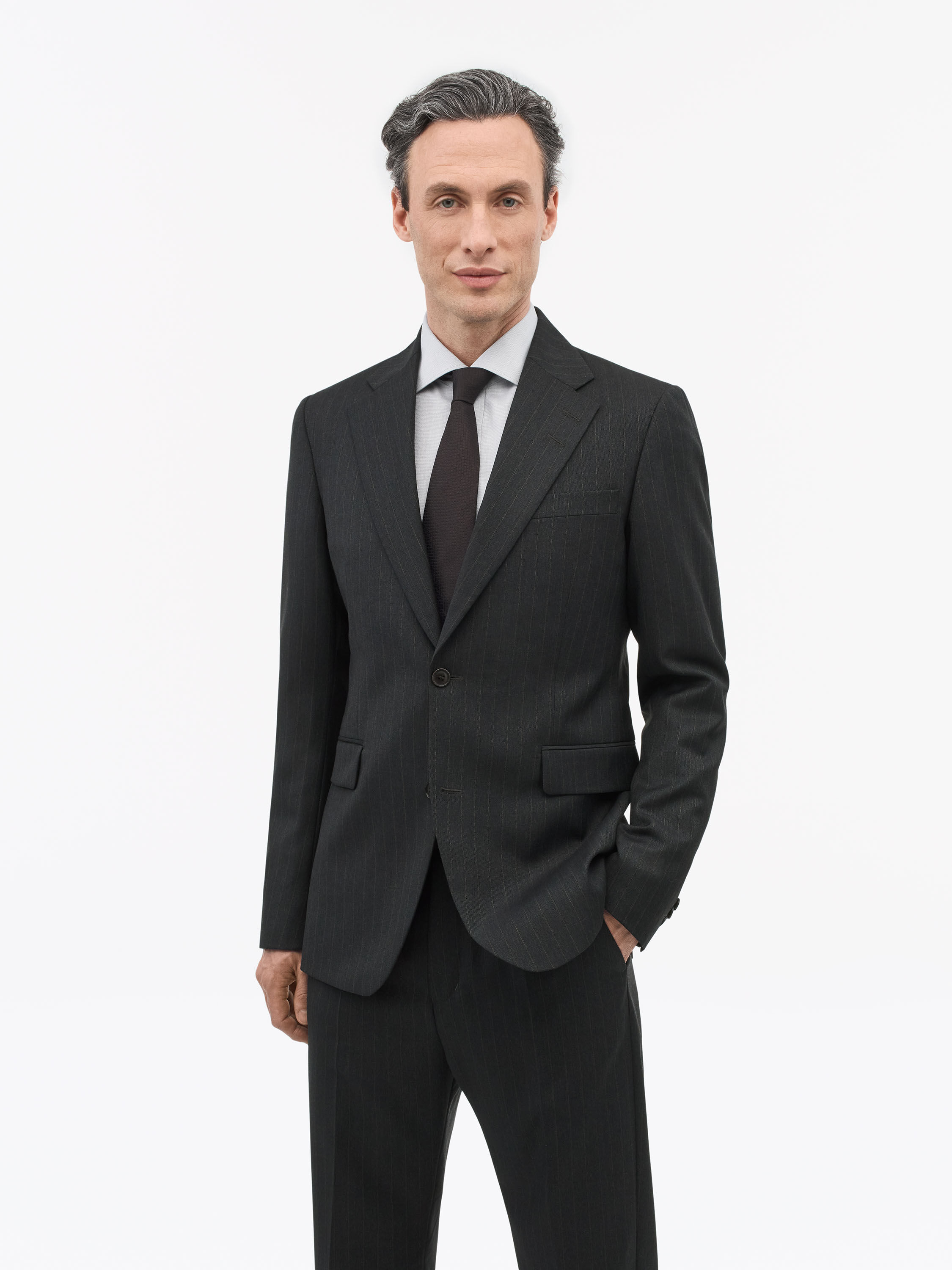 Ease Relaxed-Fit Pinstripe Jacket - 4