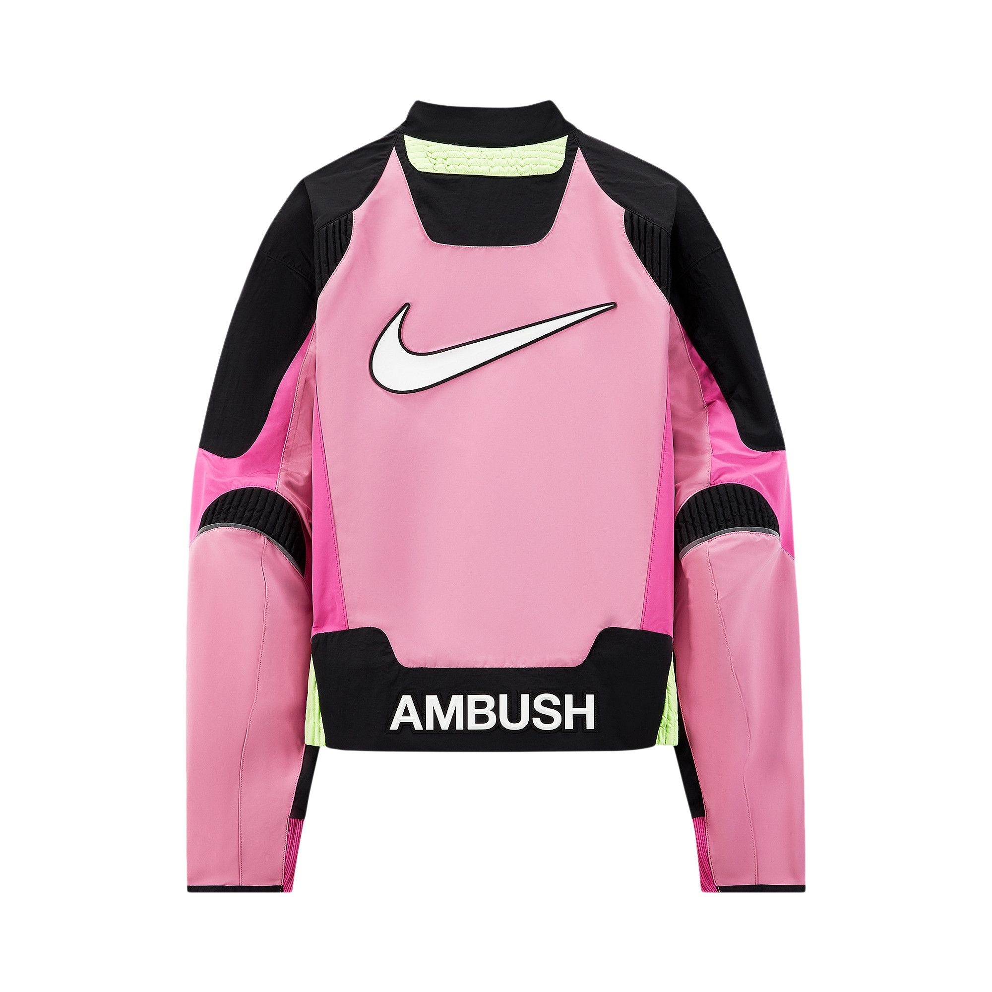 Nike Women's x Ambush Motorcycle Jacket 'Magic Flamingo/Black' - 2