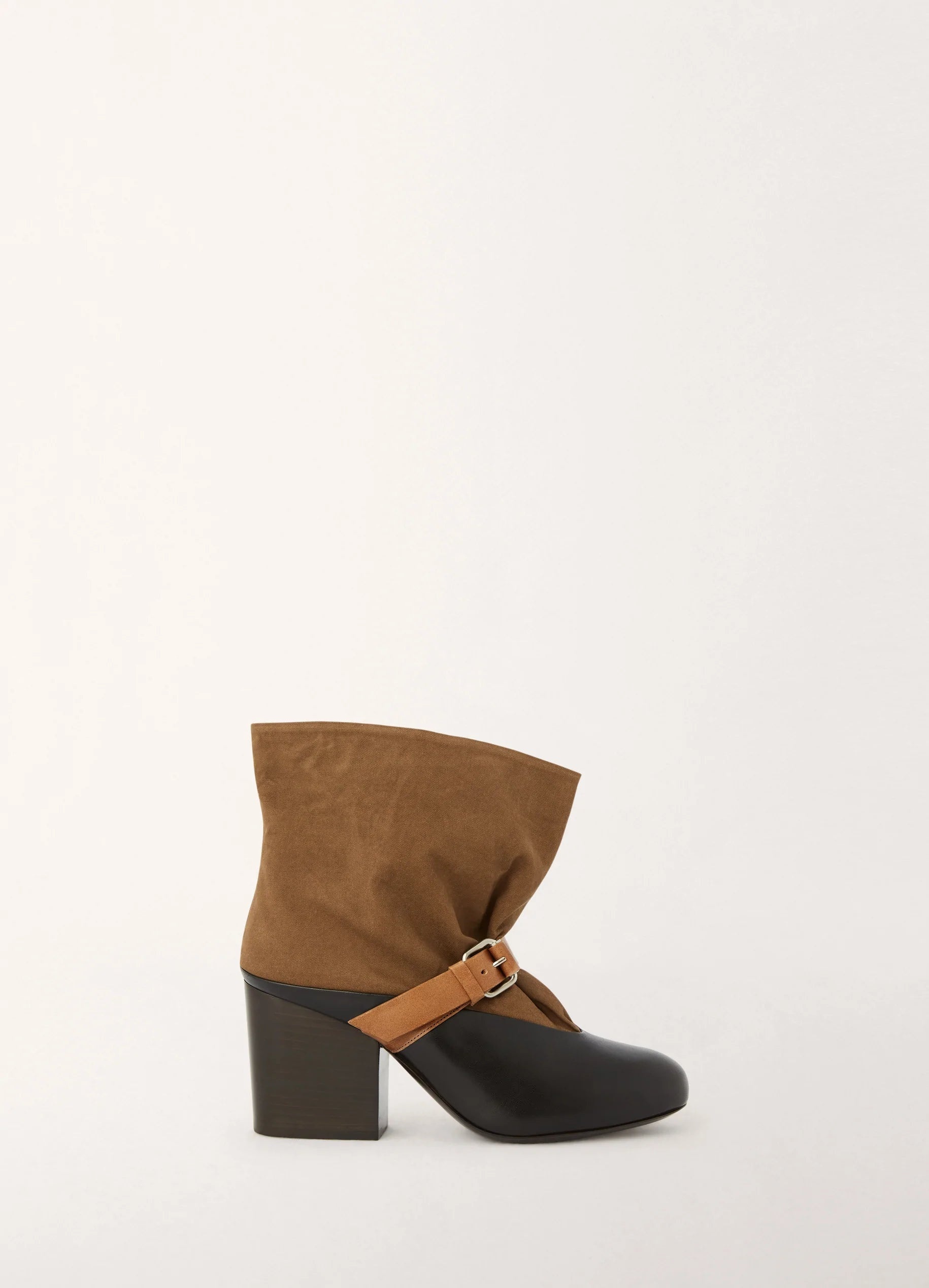 CANVAS MID BOOTS
COTTON GABARDIN - 1