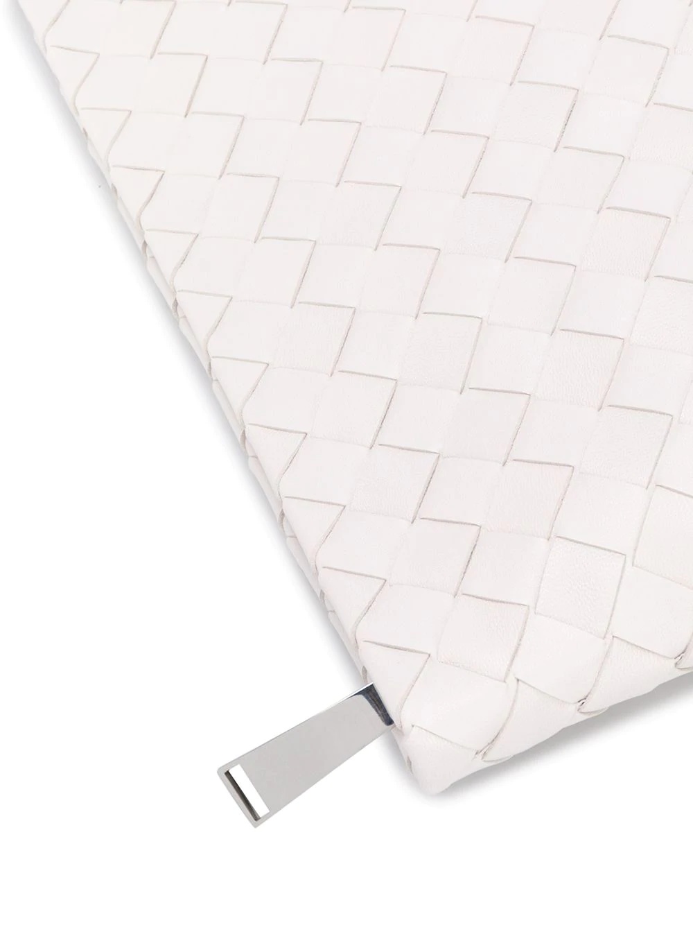 intrecciato weave clutch - 4