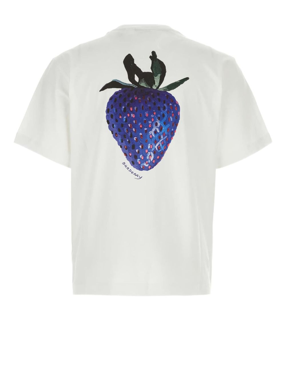 strawberry-print cotton T-shirt - 2