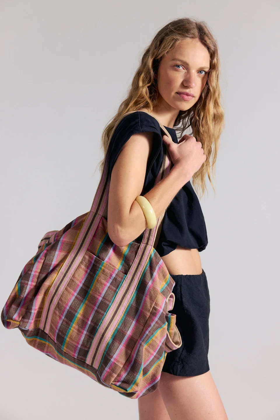 Oksana Multi Print Tote - 1