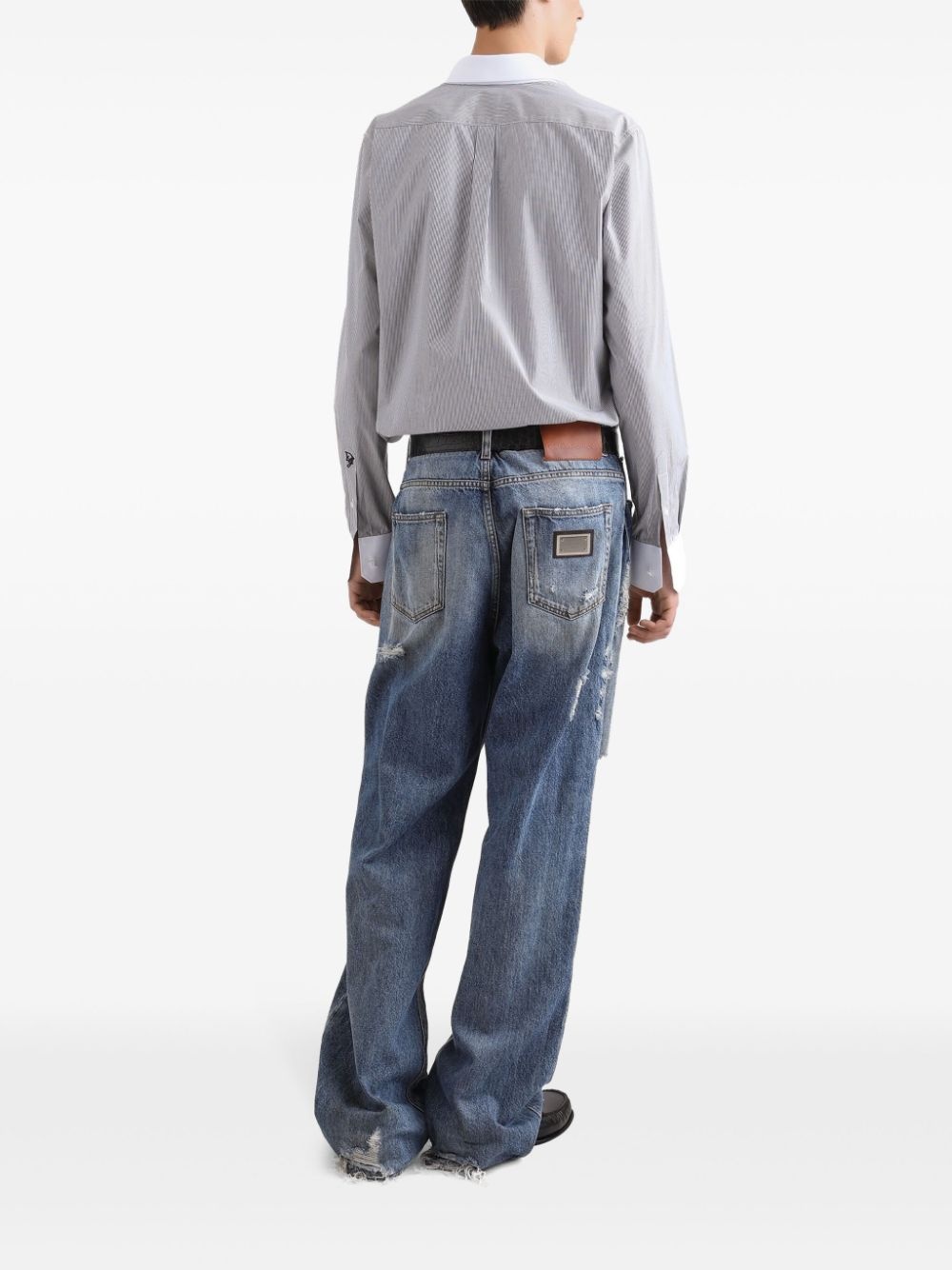 wide-leg jeans - 3