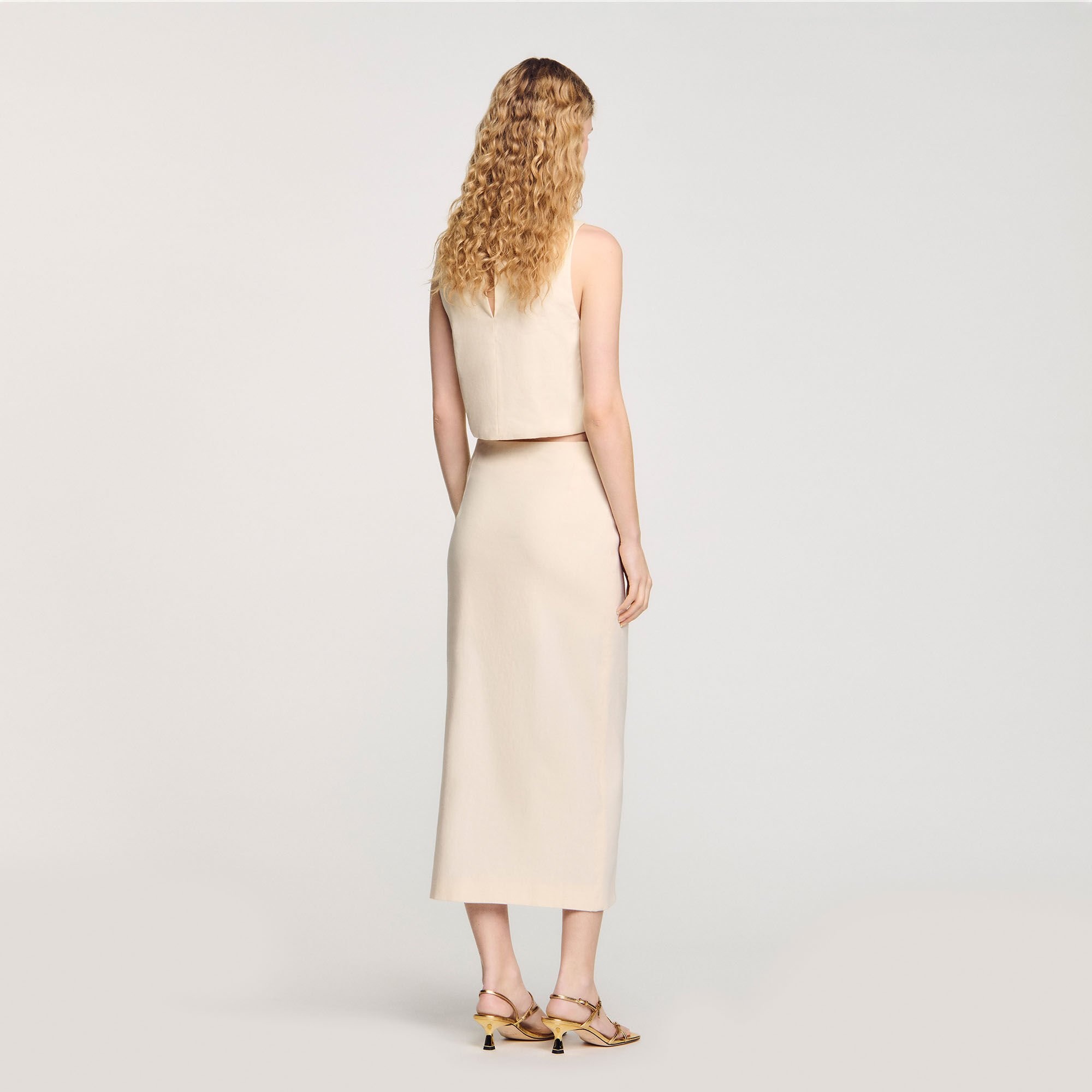 MAXI SLIT SKIRT - 5