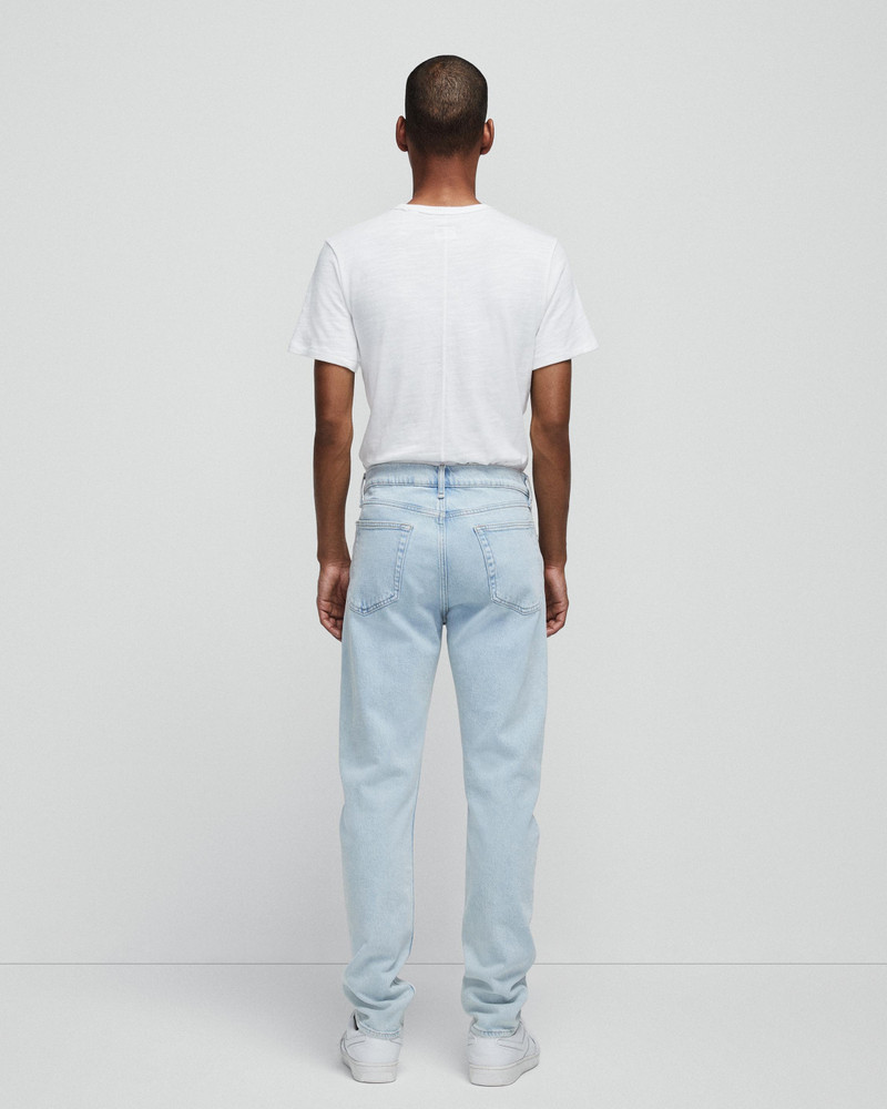 Fit 2 - Callen Slim Fit Light Indigo Authentic Stretch Jean 5