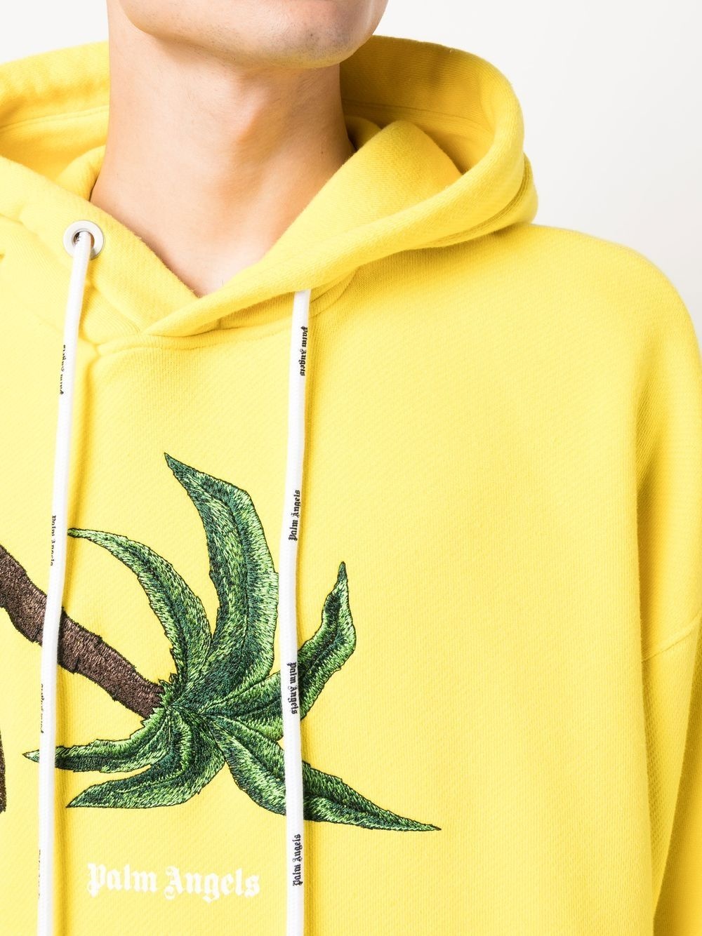 Broken Palm drawstring hoodie - 5