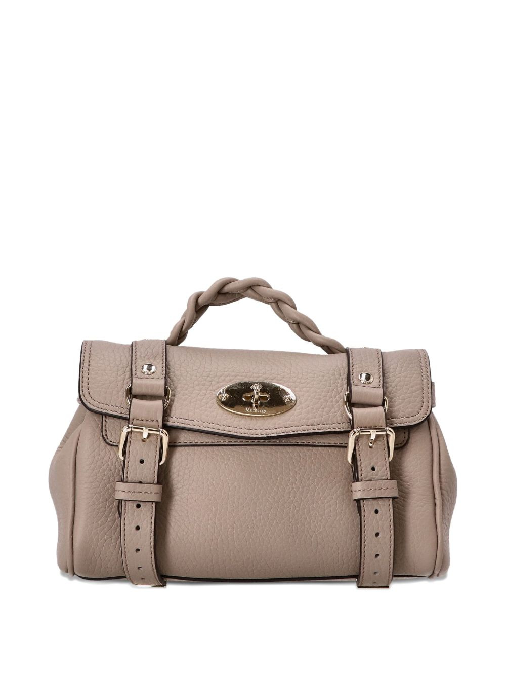 mini Alexa braided-handle tote bag - 4