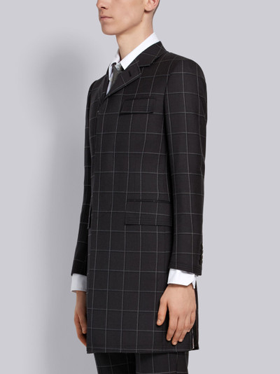 Thom Browne Windowpane Shadow Check Chesterfield outlook