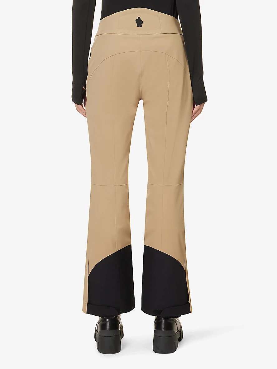 Straight-leg mid-rise stretch-woven ski trousers - 4