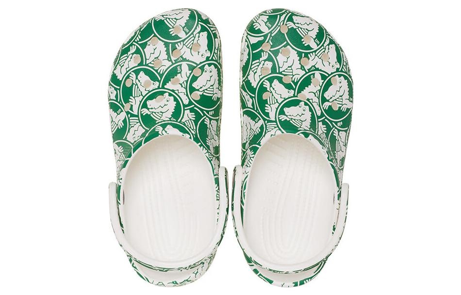 Crocs Classic Duke Print Clogs 'Green' 210003-3WH - 4