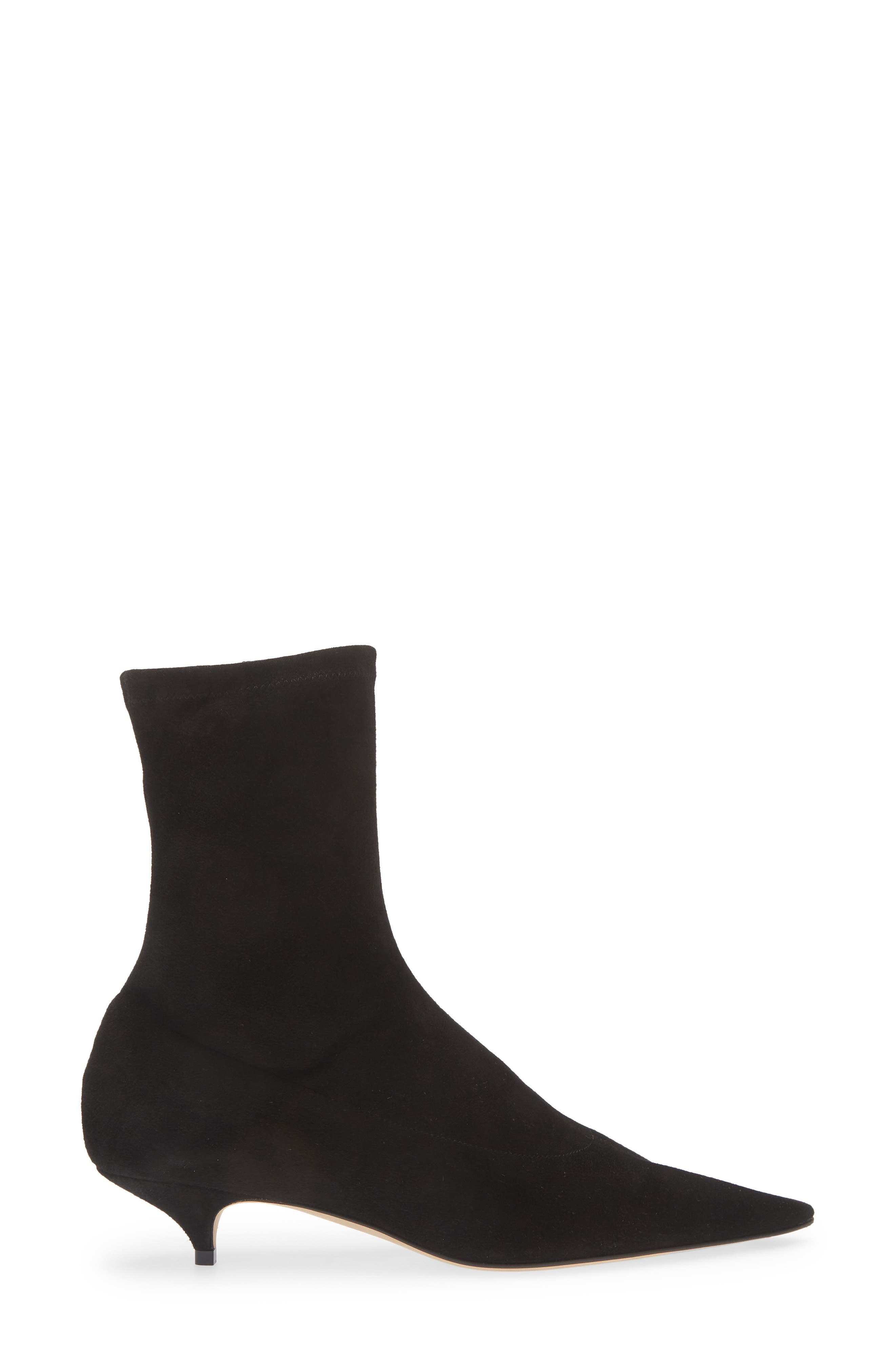 The Row Liisa Pointed Toe Bootie in Black at Nordstrom - 3
