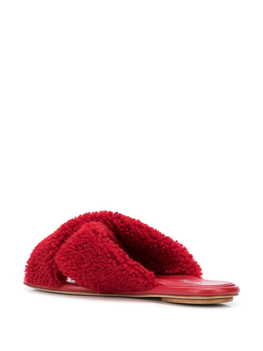 flat crossover sandals - 3