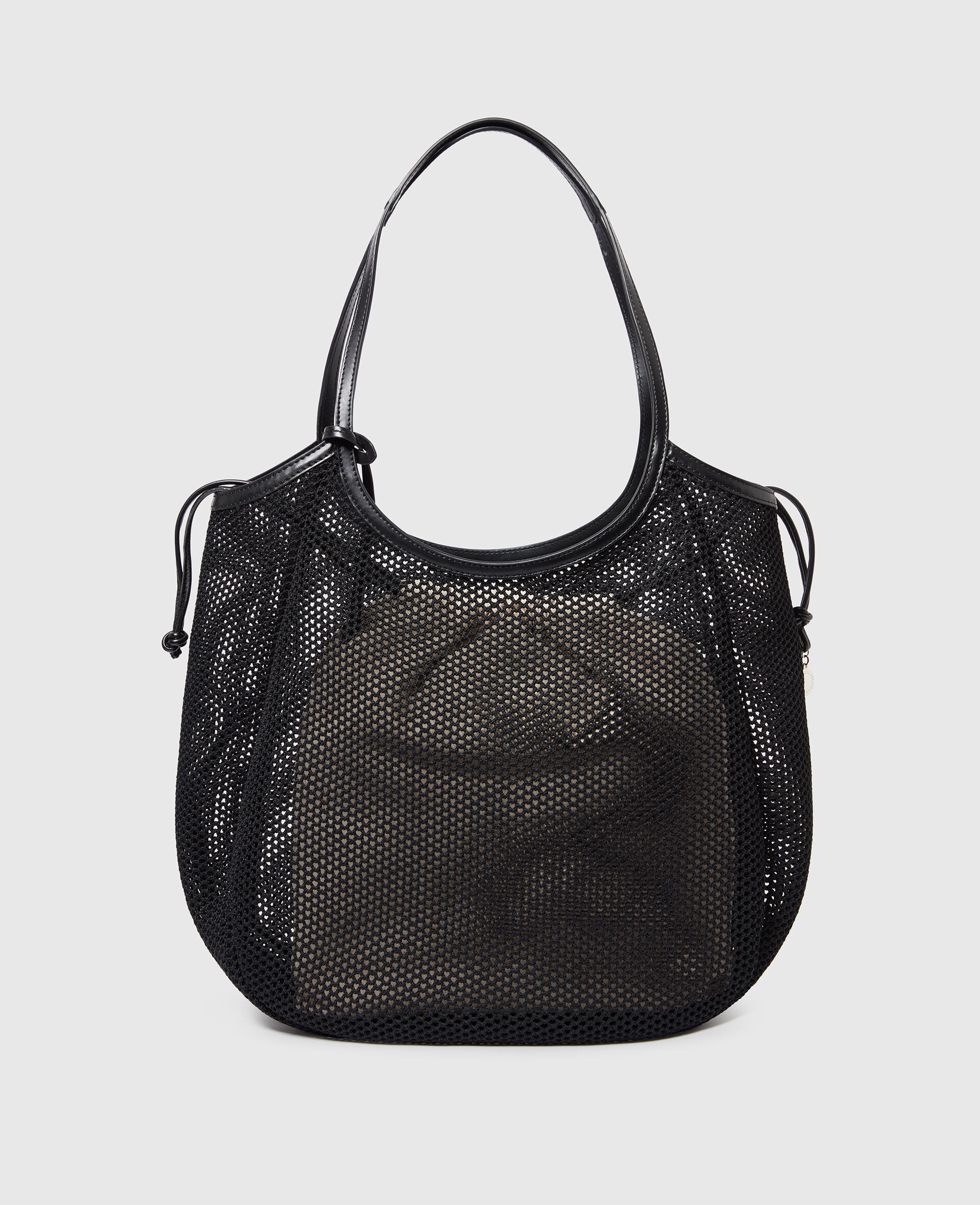 Logo Mesh Hobo Bag - 5
