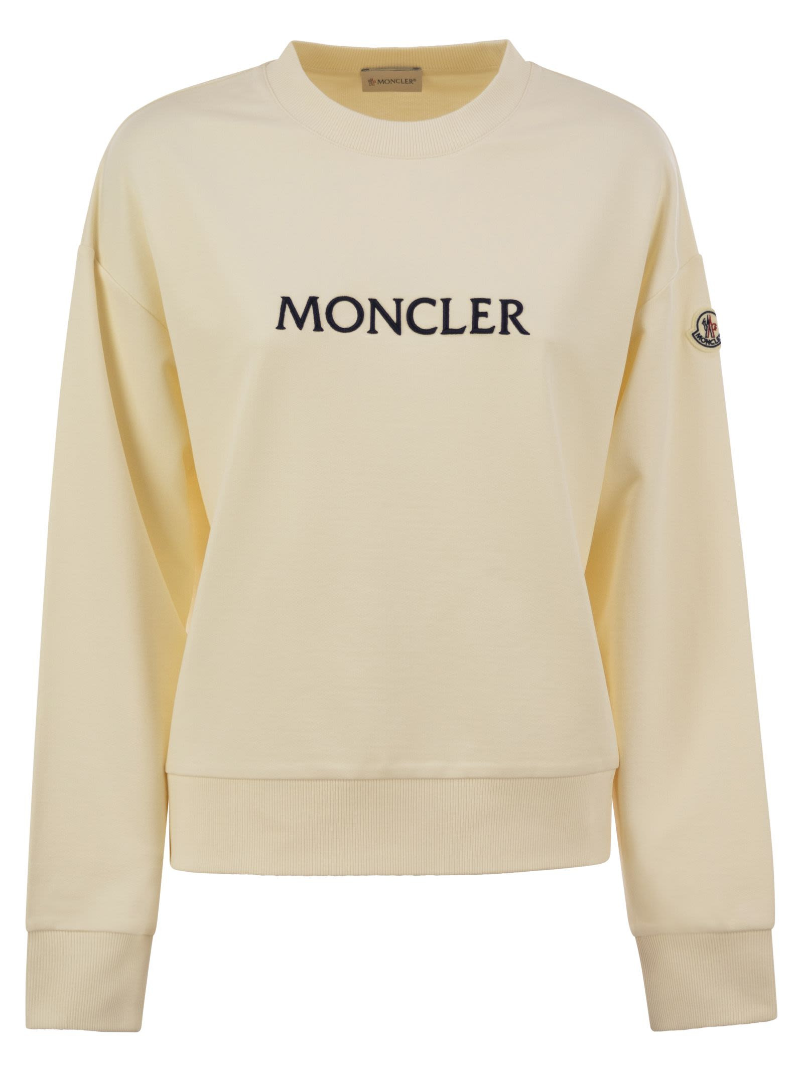 Moncler Women Cotton Sweatshirt With Logo - 1