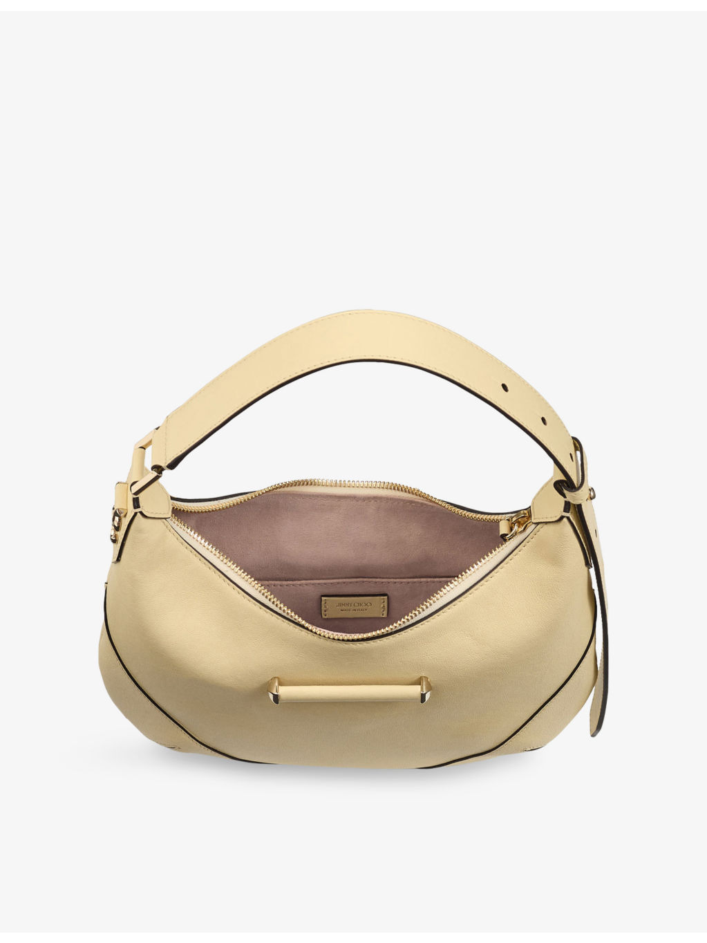 Bar Hobo Small Leather Shoulder Bag - 3