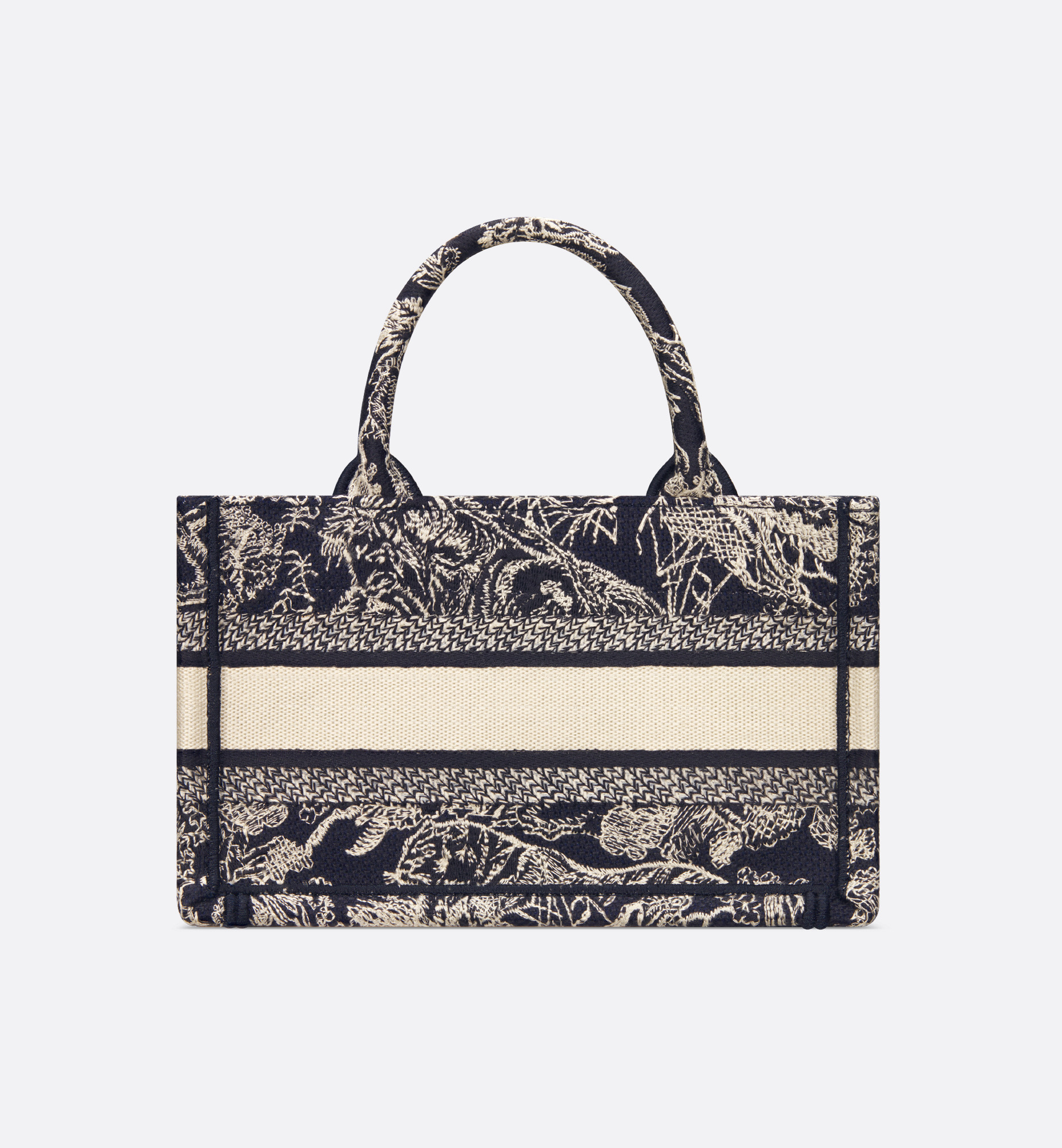Mini Dior Book Tote with Strap - 5