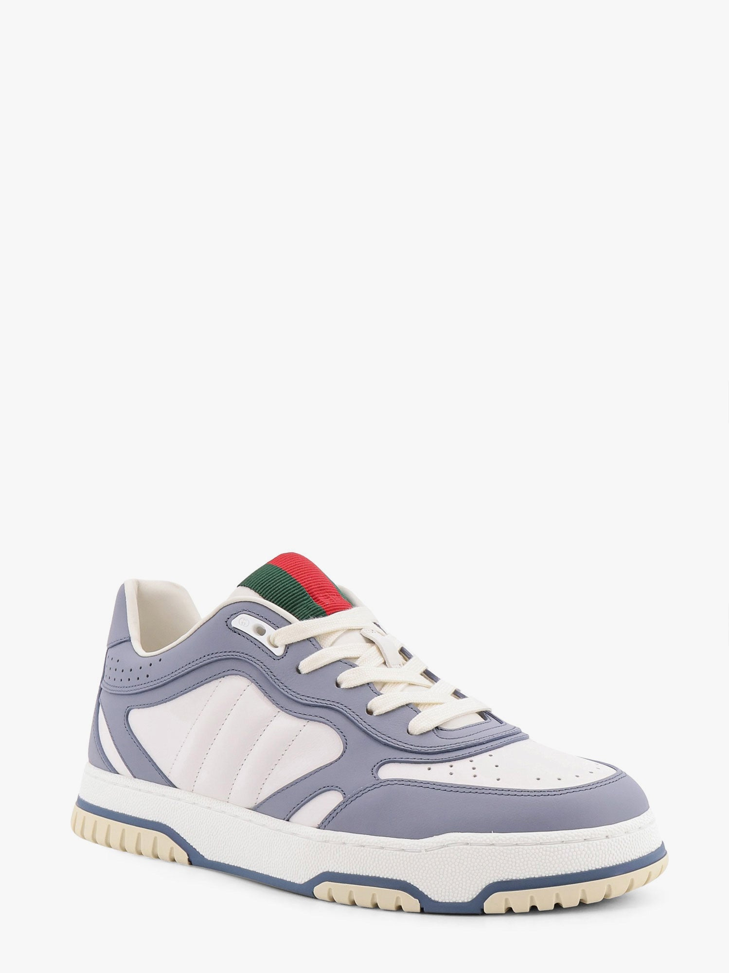 Gucci Re-Web Leather Sneakers - 3