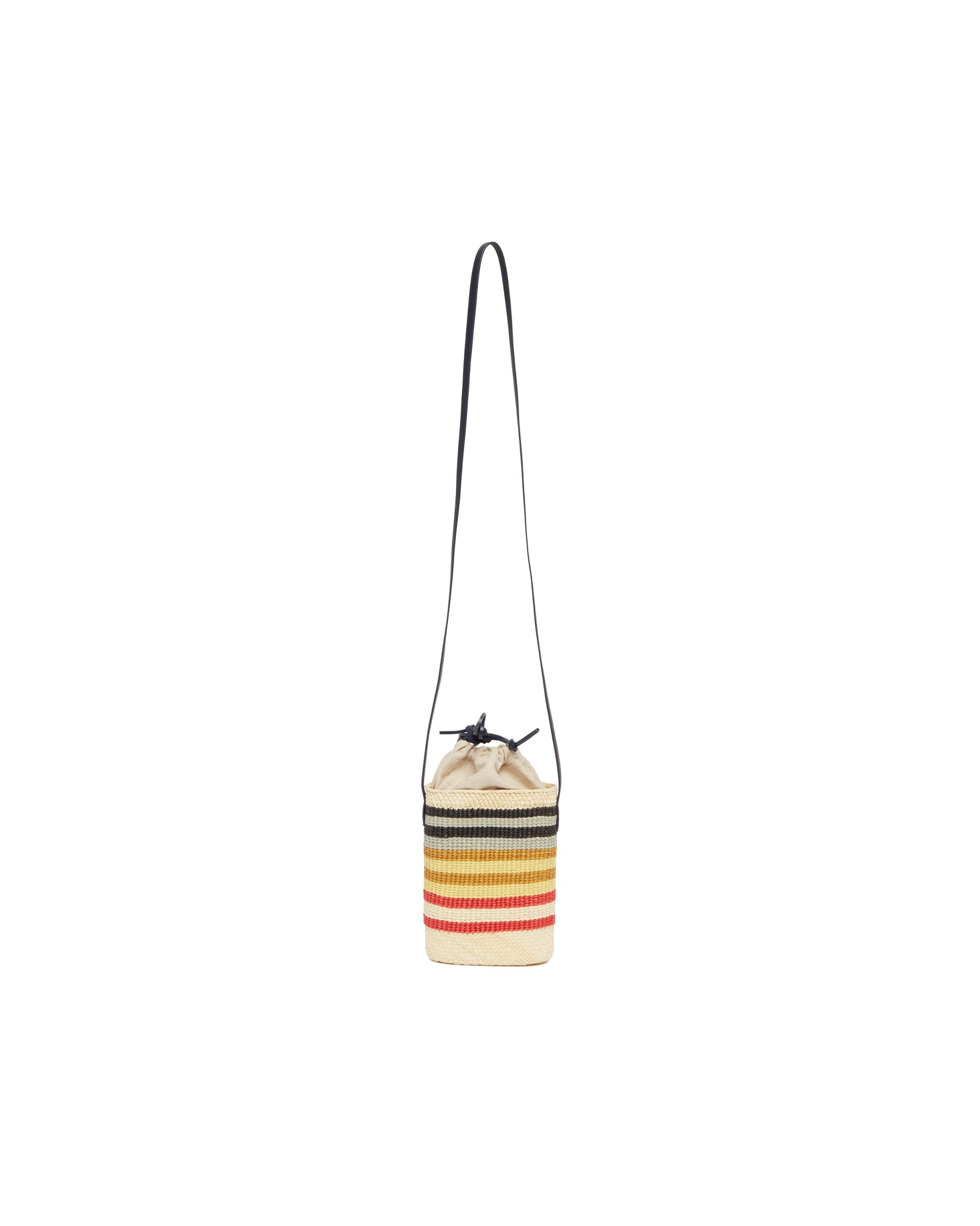 LOEWE Paula's Ibiza Anagram Square Pocket Stripes Multicolor Bag - 7