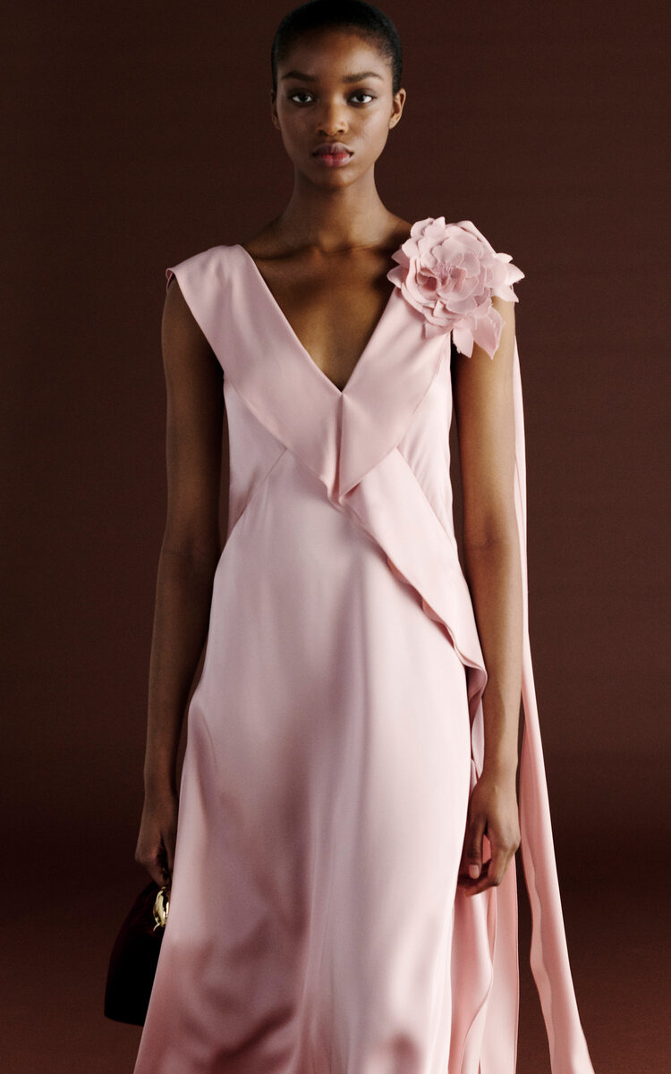 Sleeveless  Knit Midi Dress light pink - 5
