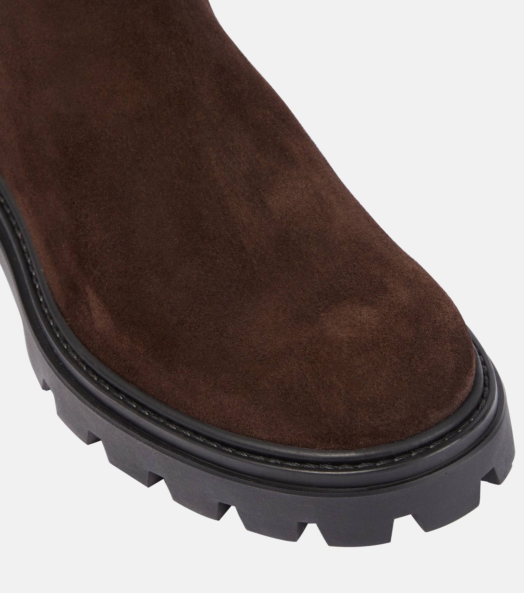 Suede Chelsea boots - 6