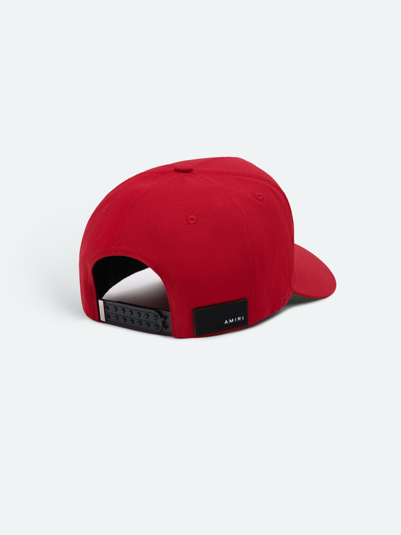 XO FULL CANVAS HAT- RED/BLACK 3