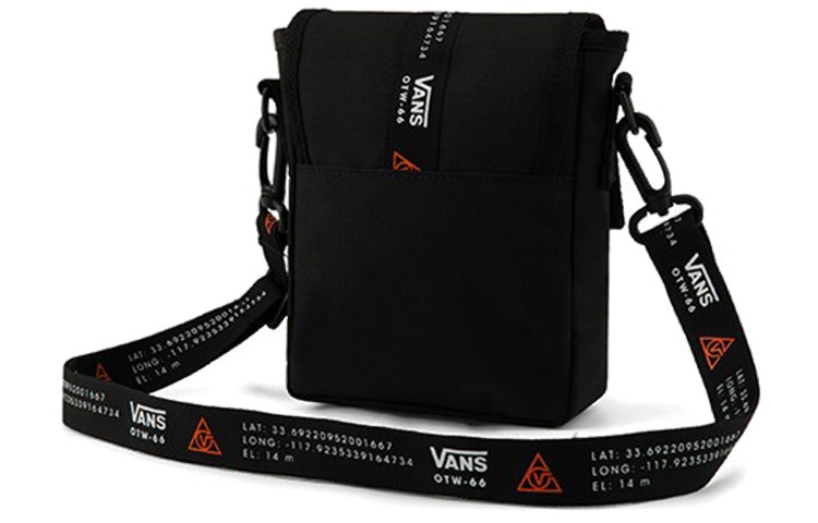 Vans 66 Supply Crossbody Bag 'Black White' VN0A4UTBBLK - 3