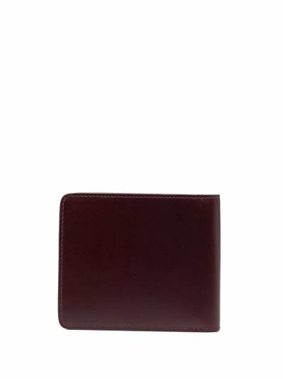 AMI Paris logo-print leather cardholder outlook