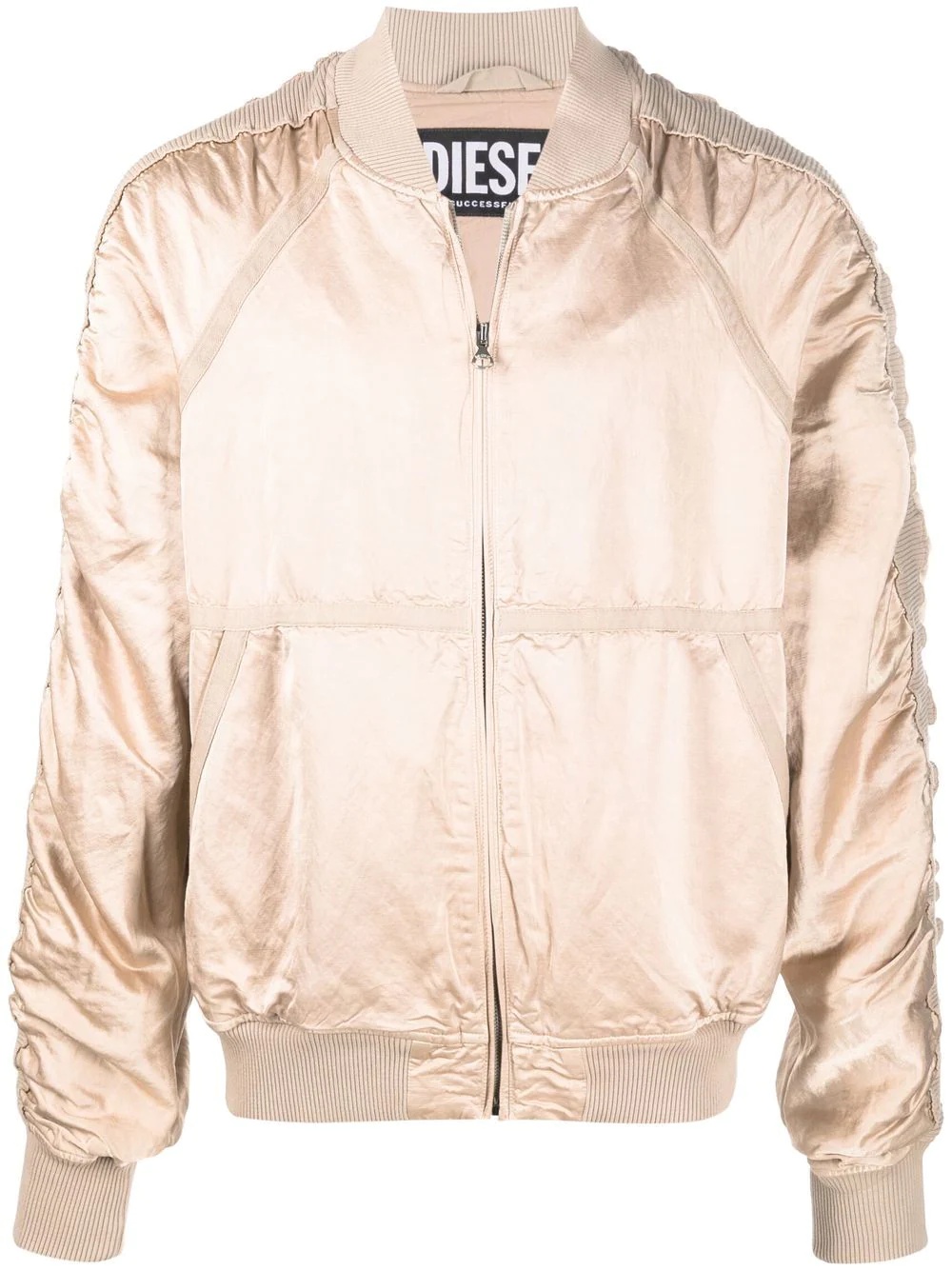 satin bomber jacket - 1