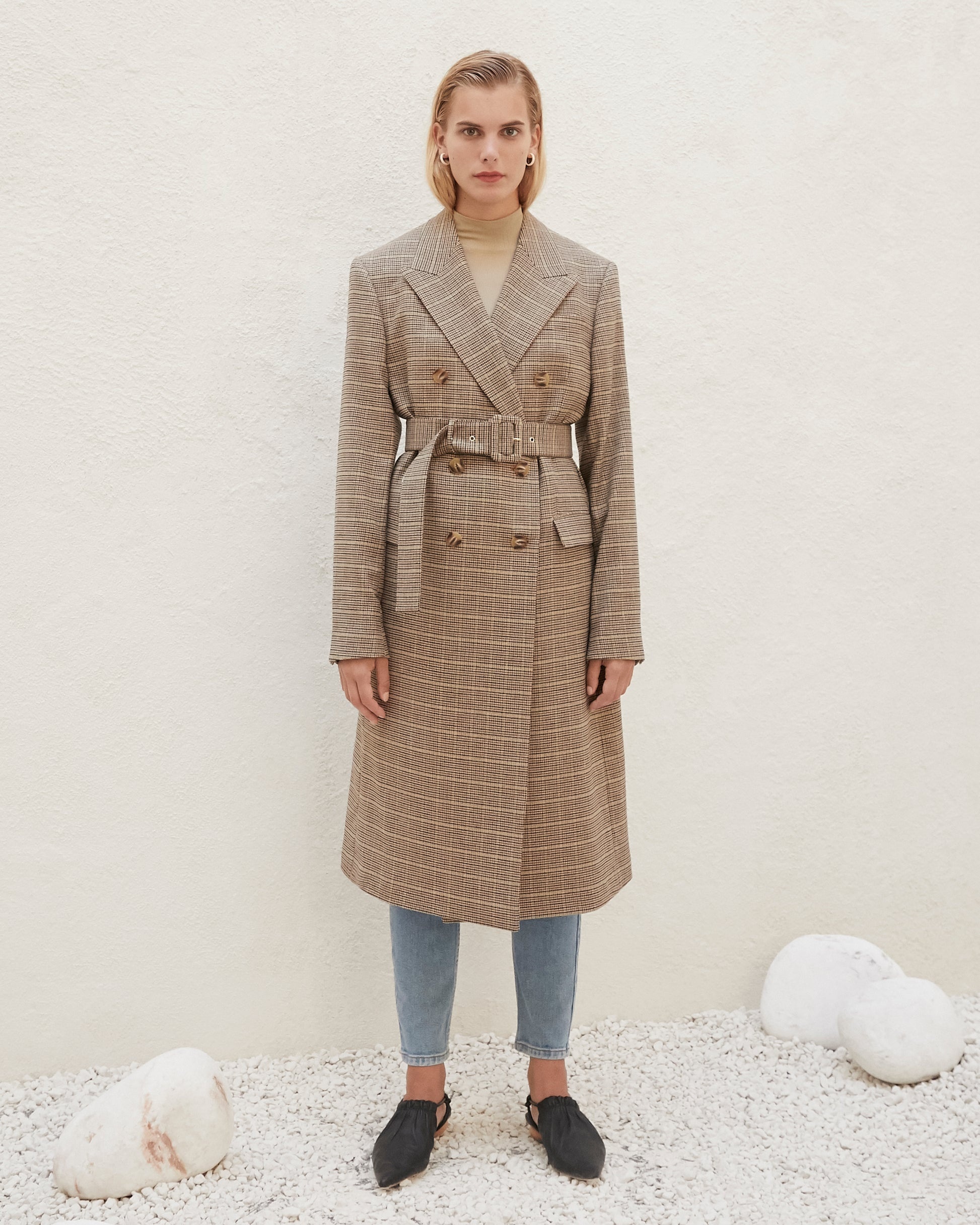 Elongated Blazer Coat - 3