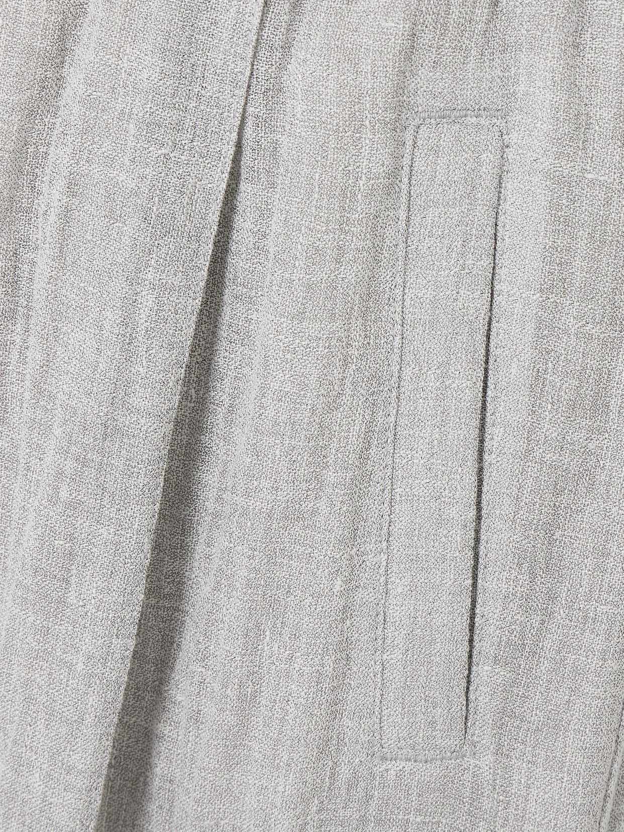 Crinkled Linen-blend Wide-leg Pants - 5