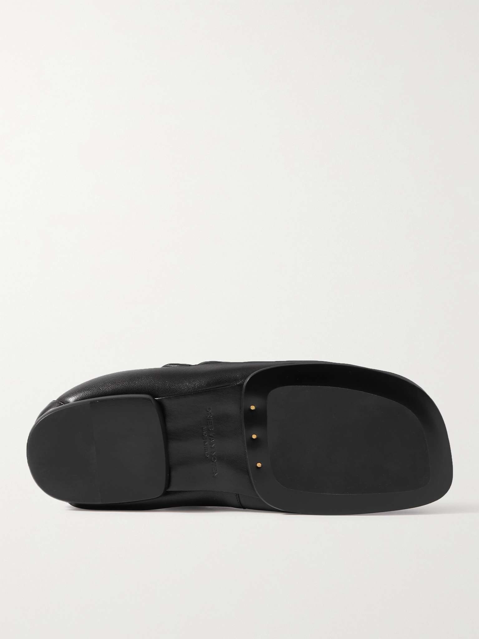 Padded Leather Loafers - 7