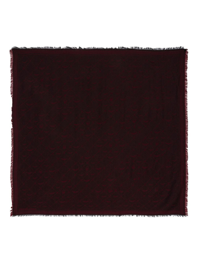 Zadig & Voltaire Glenn monogram scarf outlook