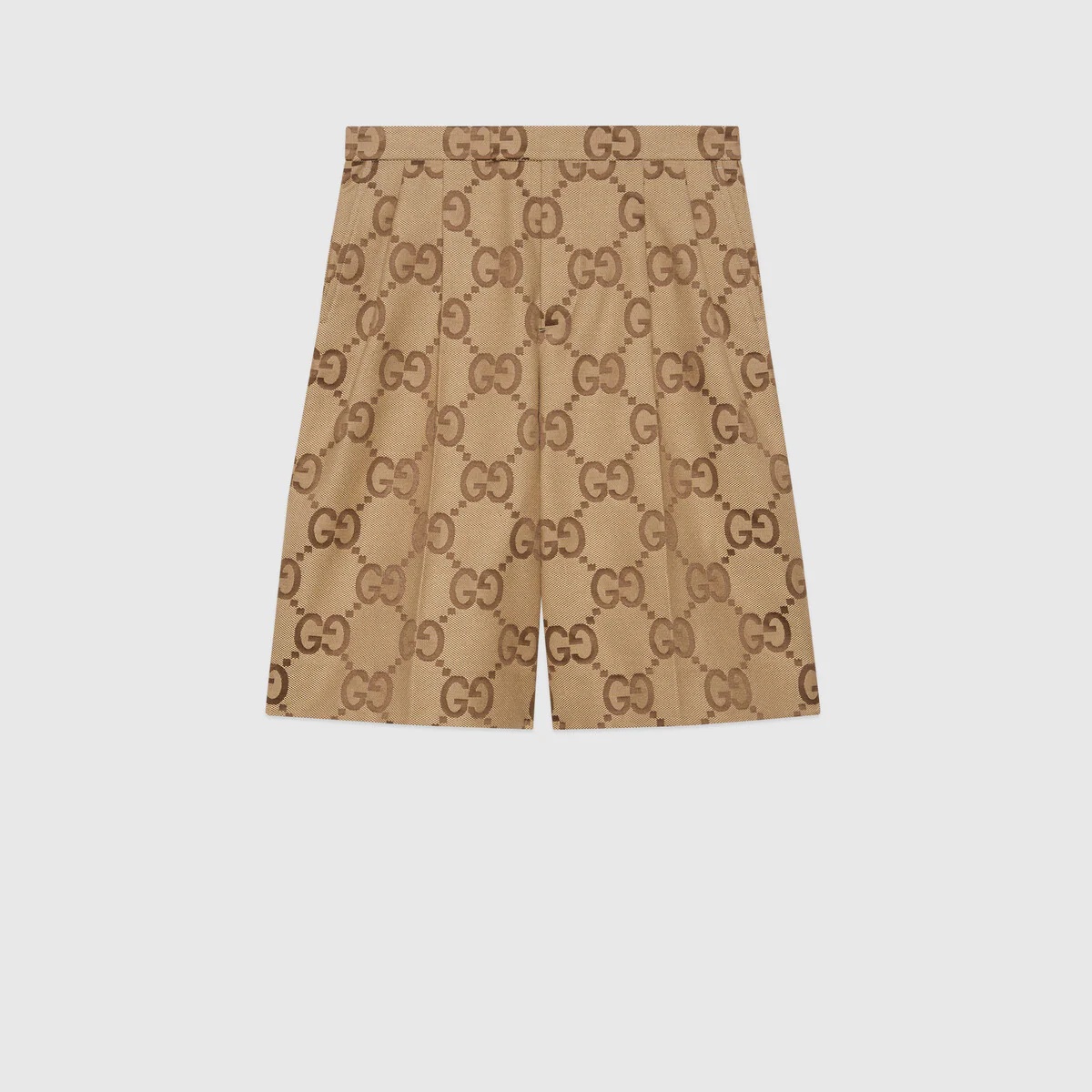 Jumbo GG canvas shorts - 1