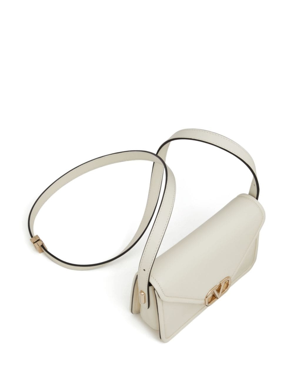 small Letter foldover-top shoulder bag - 7